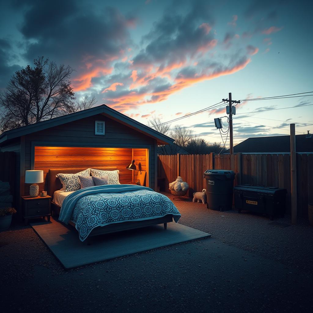 Can a bedroom be next to a garage?