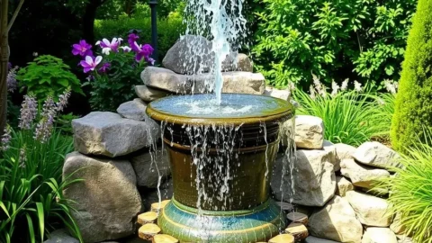 Water features in the garden