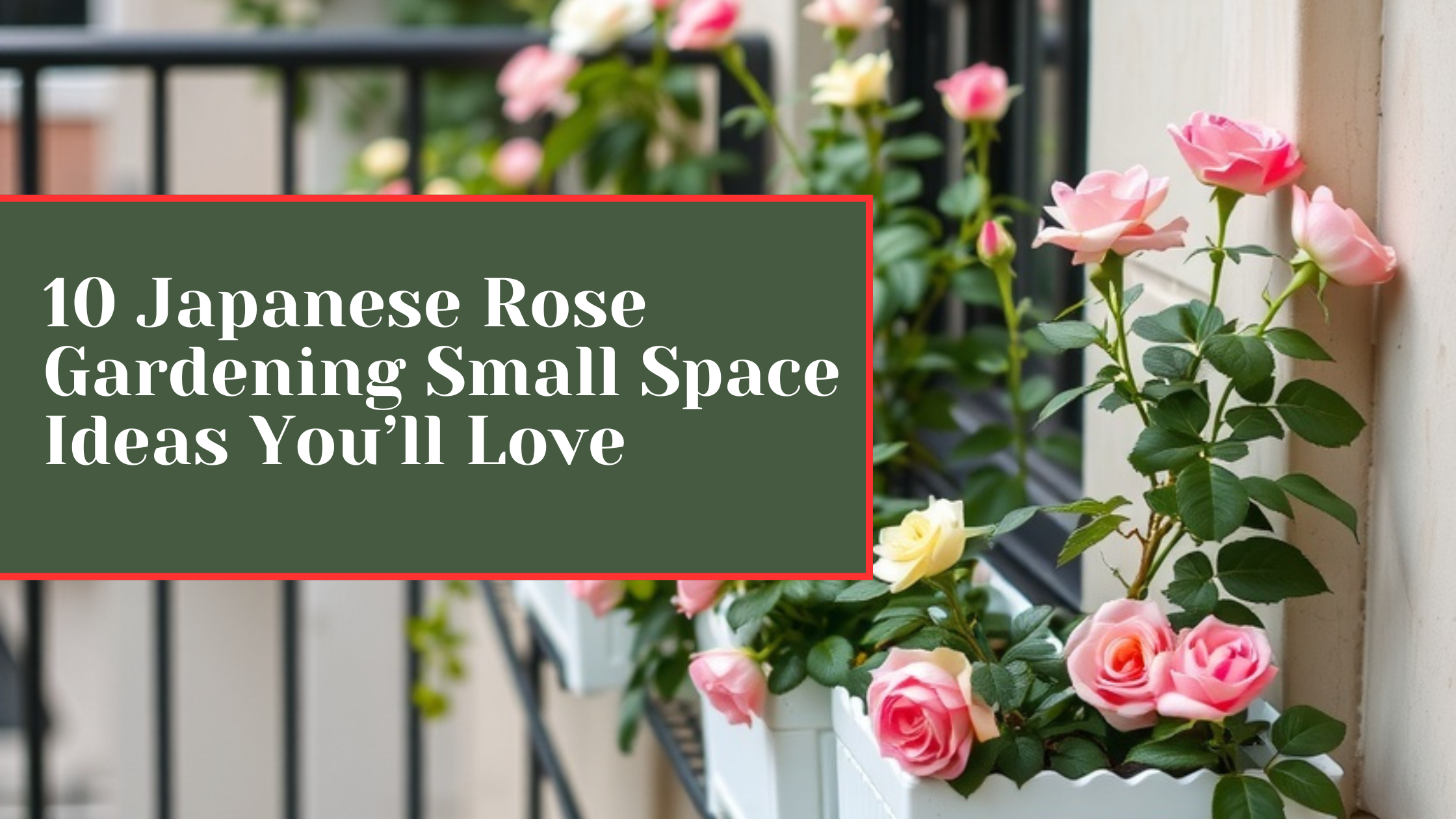 10 Japanese Rose Gardening Small Space Ideas You’ll Love